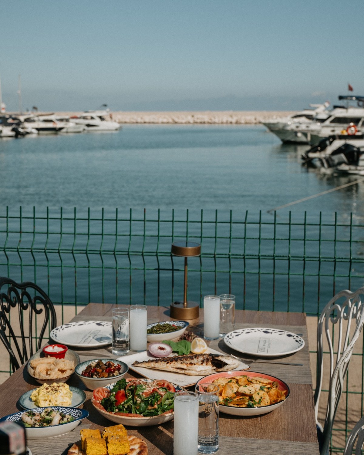 Chef Mezze Mersin Marina sofrası